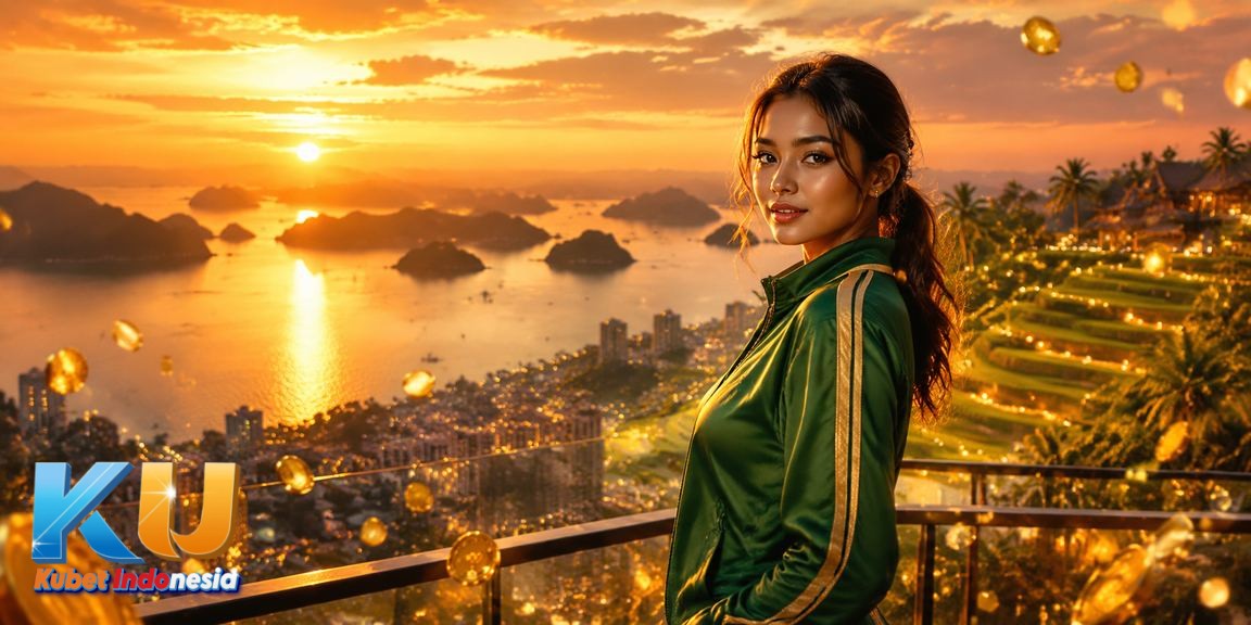Suasana festival VIP dengan dekorasi meriah dan pengalaman premium di platform hiburan