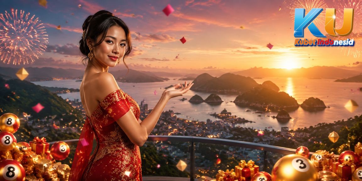 Festival malam dengan suasana penuh semangat dan antusiasme pengguna melihat hasil taruhan